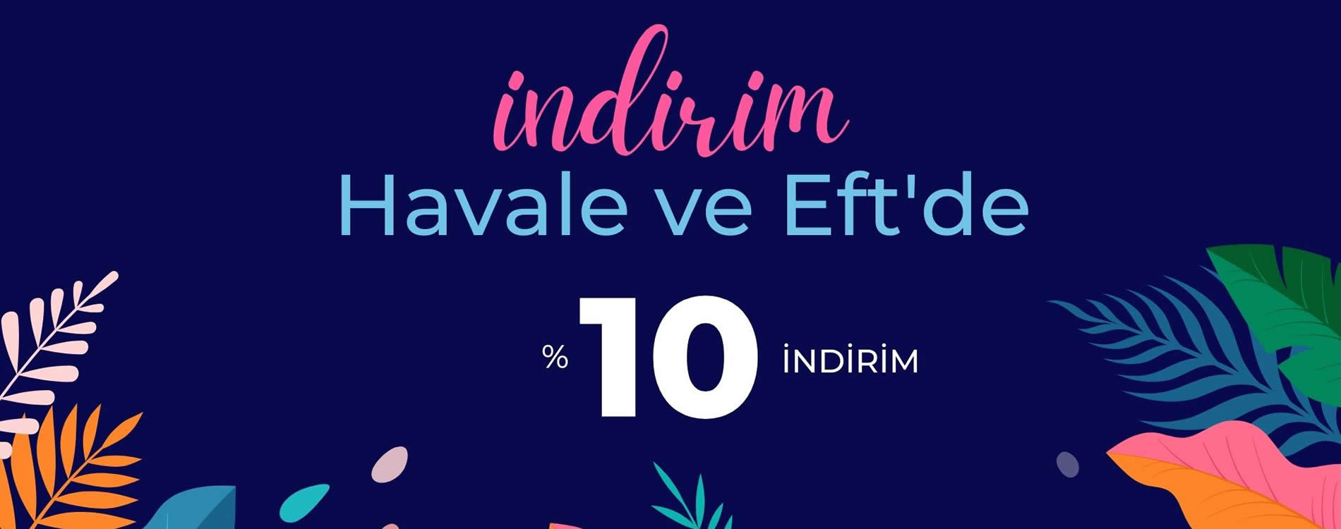 Havale ve Eft İndirimi