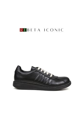 REBETA Deri Kadın Ayakkabı Siyah