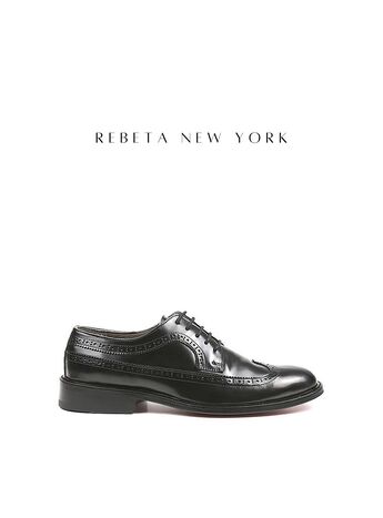 REBETA Business Erkek Ayakkabı New York Siyah