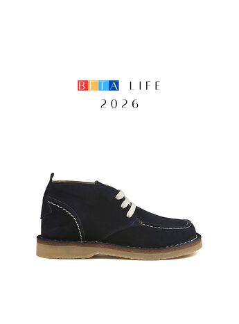 BETA Life Kadın Lacivert Süet Bot