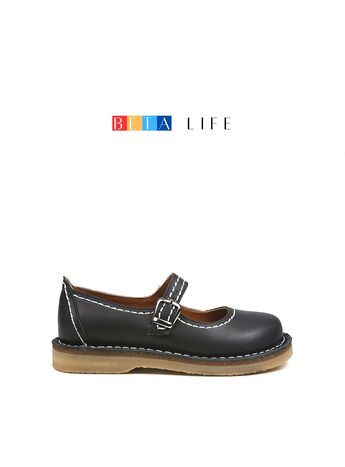 BETA Life Kadın Deri Siyah Ayakkabı