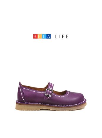 BETA Life Kadın Deri Mor Ayakkabı