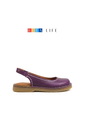 BETA Life Kadın Deri Mor Sandalet