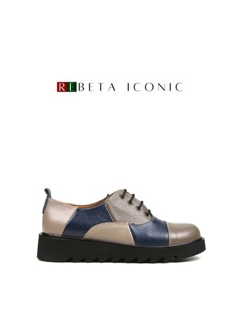 REBETA Deri Kadın Vizon Ayakkabı Kombin