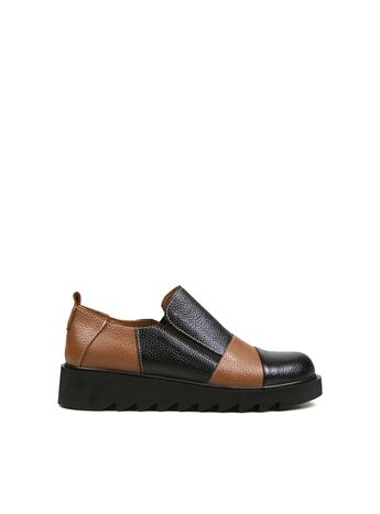 REBETA Deri Kadın Ayakkabı Siyah Kombin