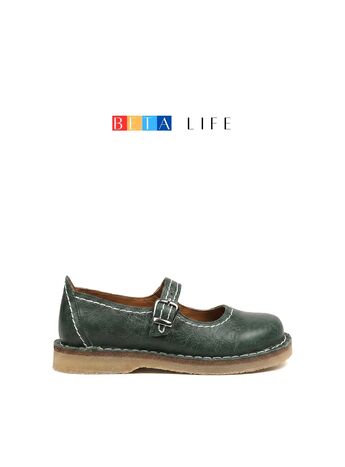 BETA Life Kadın Deri Yeşil Ayakkabı