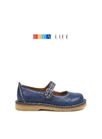 BETA Life Kadın Deri Mavi Ayakkabı