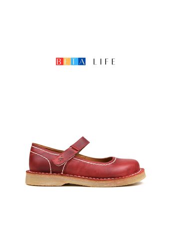 BETA Life Kadın Deri Kırmızı Ayakkabı