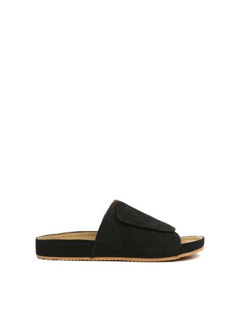 BETA Comfort Erkek Siyah Süet Terlik