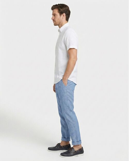 SALURO Deri Erkek Ayakkabı Lacivert