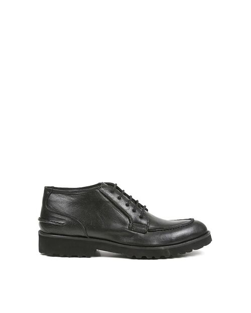 REBETA Deri Erkek Ayakkabı Antik Siyah REBETA Deri Erkek Ayakkabı Antik Siyah