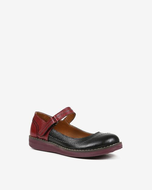 REBETA Deri Kadın Ayakkabı Siyah Kombin