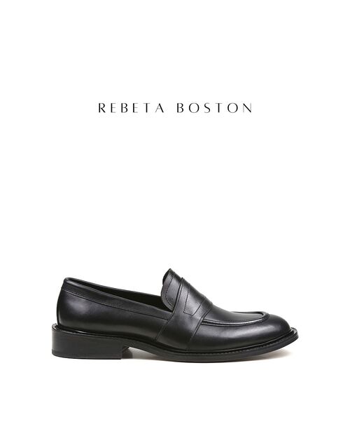 REBETA Business Erkek Ayakkabı Boston Siyah