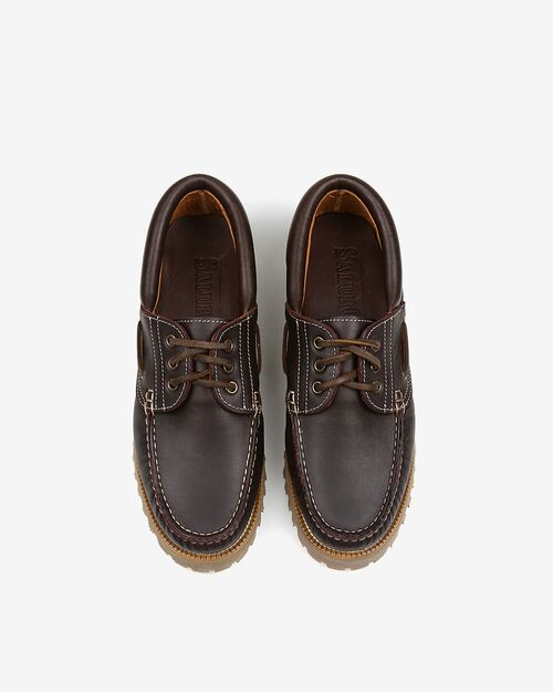 SALURO Deri Kadın Ayakkabı Kahve