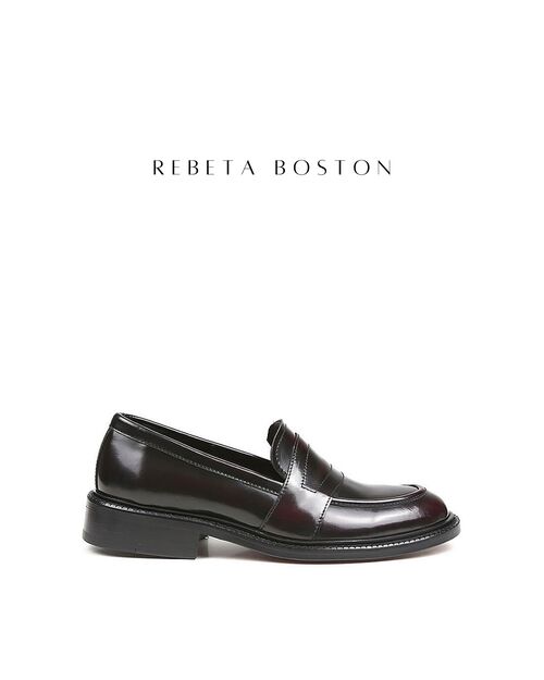 REBETA Business Erkek Ayakkabı Boston Bordo