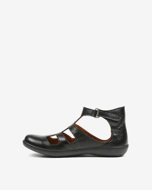 REBETA Deri Kadın Ayakkabı Siyah