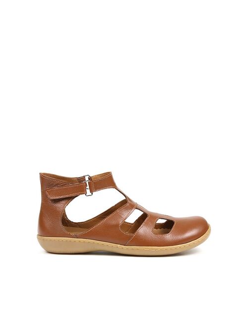 REBETA Deri Kadın Ayakkabı Taba