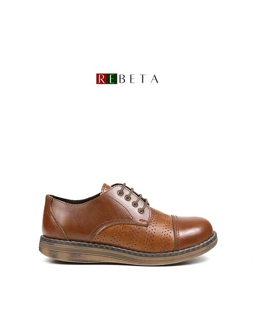 REBETA Deri Kadın Ayakkabı Taba