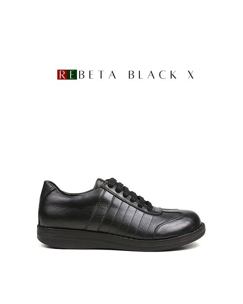 REBETA Deri Kadın Ayakkabı Siyah