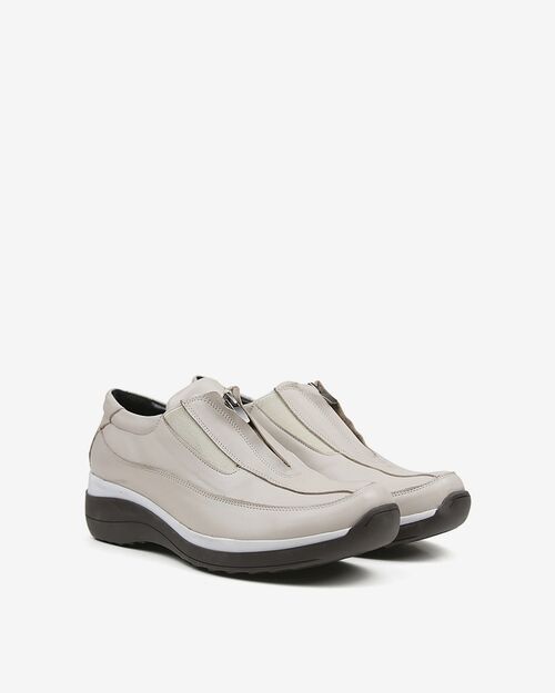 REBETA Deri Kadın Ayakkabı Bej