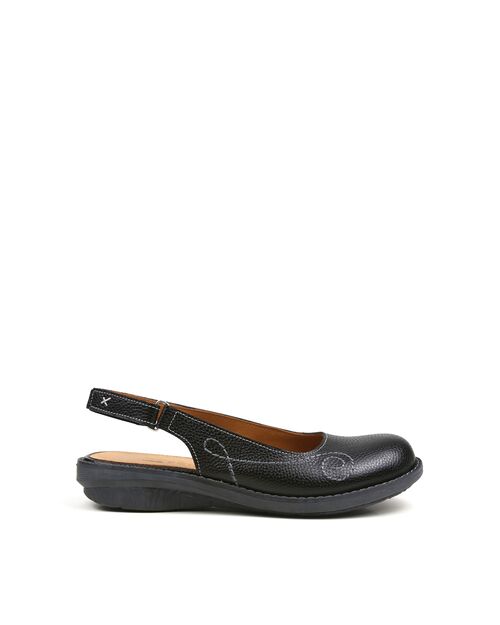 REBETA Deri Kadın Sandalet Siyah