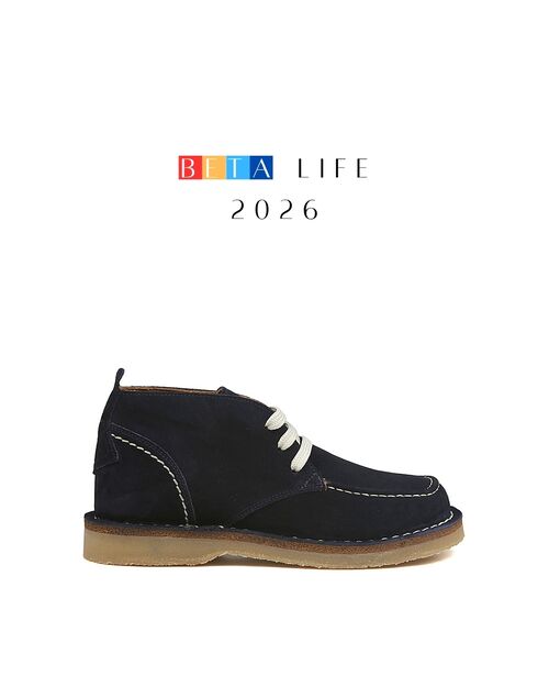 BETA Life Kadın Lacivert Süet Bot