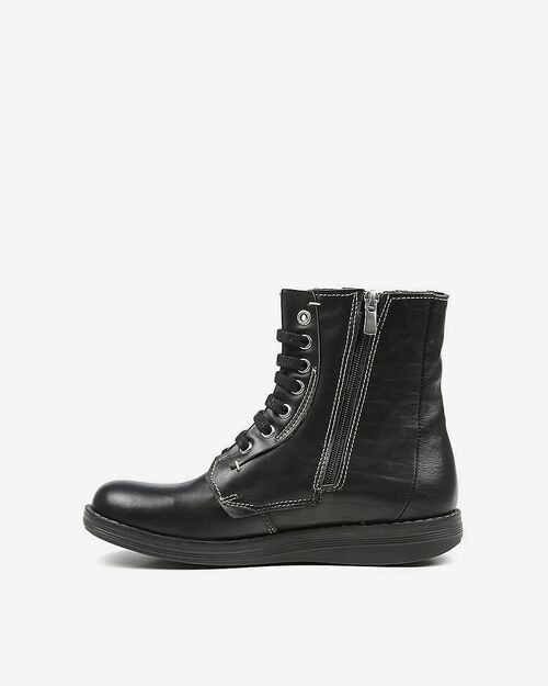 REBETA Deri Kadın Bot Siyah REBETA Deri Kadın Bot Siyah