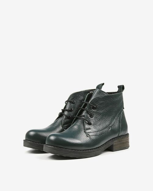 REBETA Deri Kadın Yeşil Bot REBETA Deri Kadın Yeşil Bot