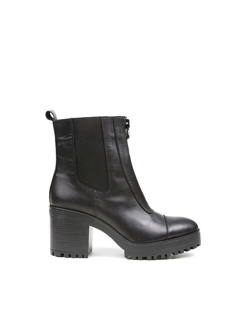 REBETA Deri Kadın Siyah Bot REBETA Deri Kadın Siyah Bot