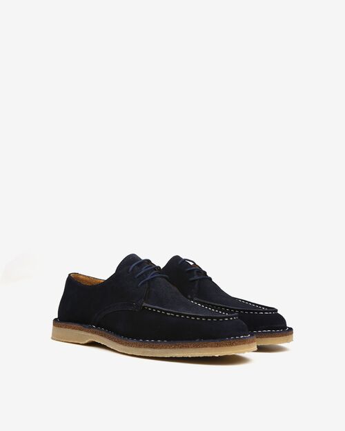 REBETA Deri Erkek Lacivert Süet Ayakkabı