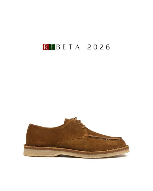 REBETA Deri Erkek Taba Süet Ayakkabı