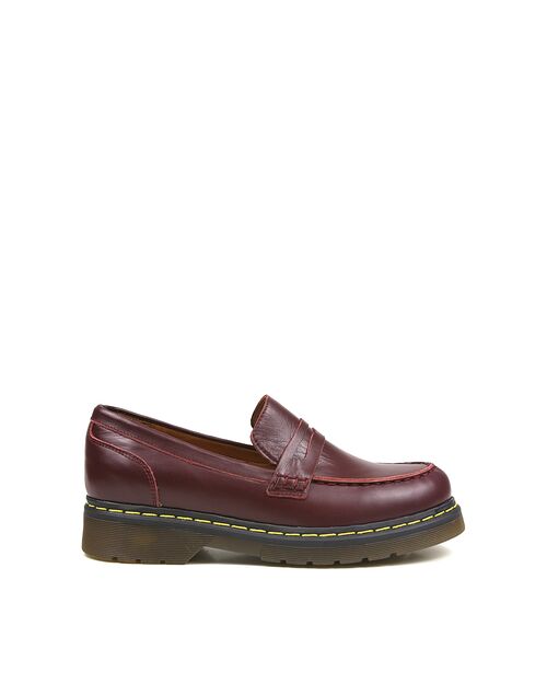 REBETA Deri Kadın Bordo Loafer Ayakkabı REBETA Deri Kadın Bordo Loafer Ayakkabı