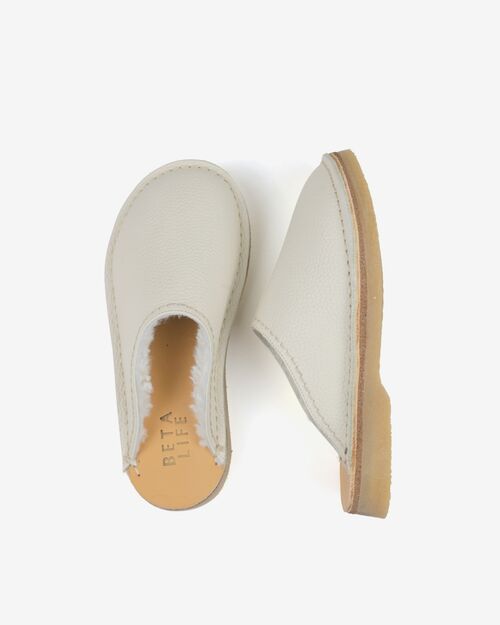 BETA Life Kadın Bej Kürklü Terlik BETA Life Kadın Bej Kürklü Terlik