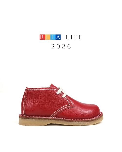 BETA Life Kadın Kırmızı Kürklü Bot BETA Life Kadın Kırmızı Kürklü Bot