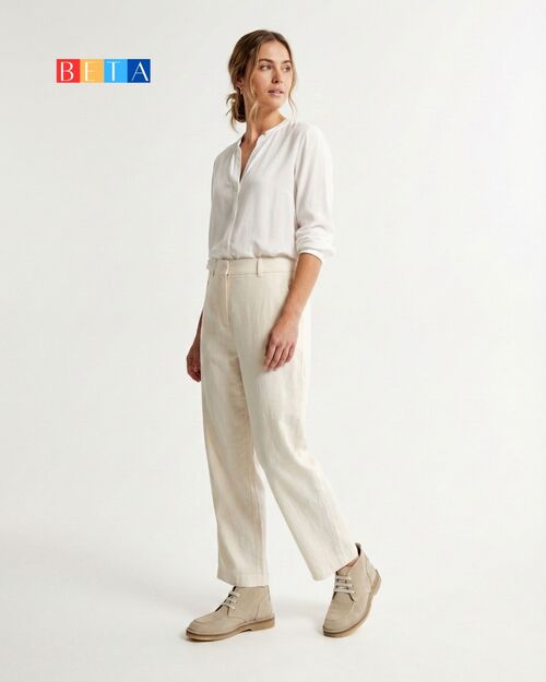 BETA Life Kadın Bej Süet Bot