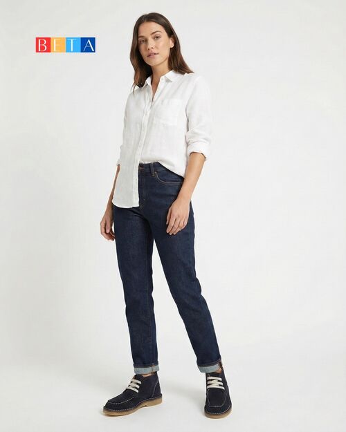 BETA Life Kadın Lacivert Süet Bot