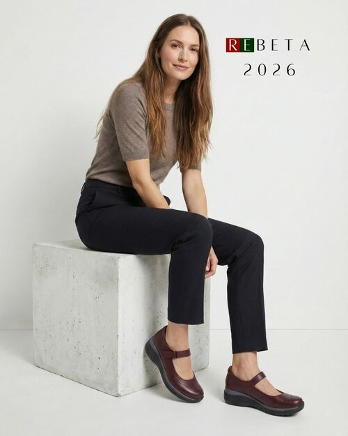 REBETA Deri Kadın Yüksek Tabanlı Bordo Ayakkabı