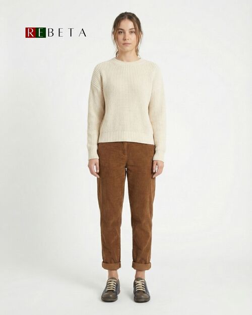 REBETA Deri Kadın Vizon Kombin Ayakkabı