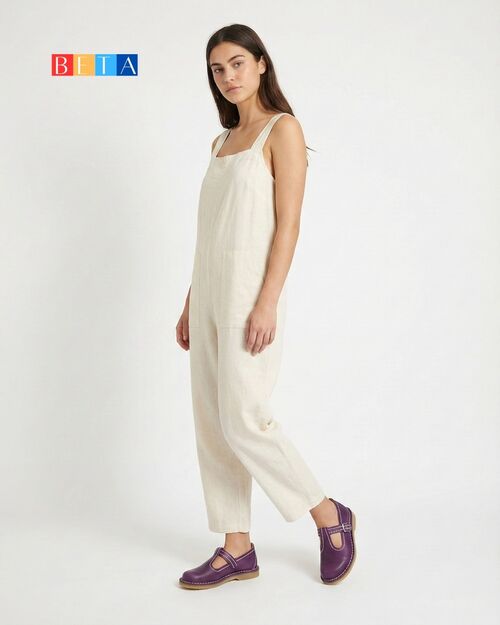 BETA Life Kadın Deri Mor Ayakkabı