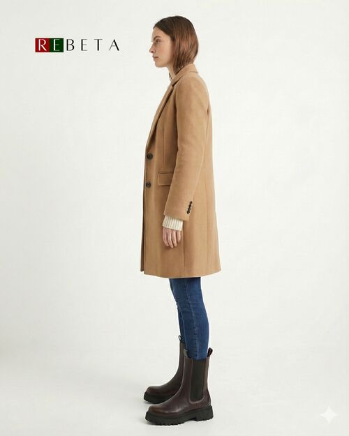 REBETA Deri Kadın Kahve Rengi Bot