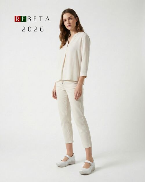 REBETA Deri Kadın Yüksek Tabanlı Beyaz Ayakkabı