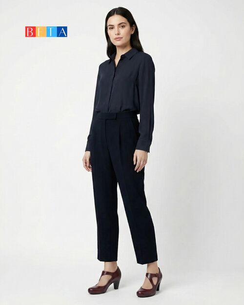 BETA Deri Kadın Topuklu Bordo Ayakkabı