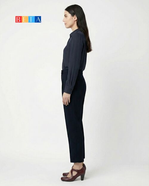 BETA Deri Kadın Topuklu Bordo Ayakkabı