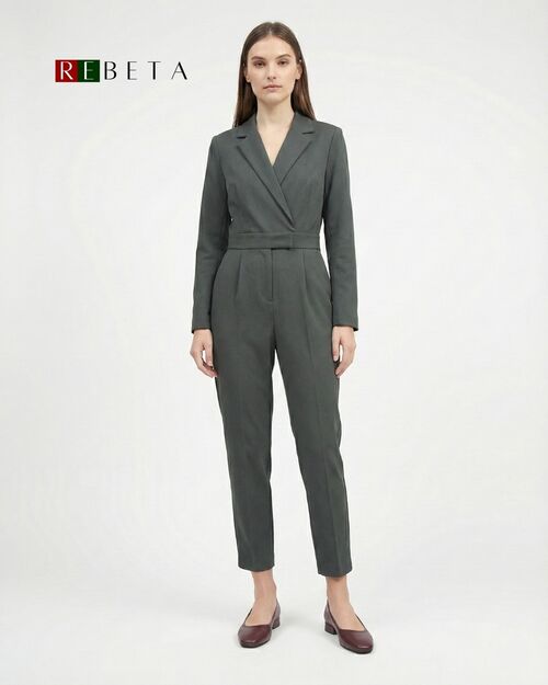 REBETA Deri Kadın Topuklu Babet Bordo