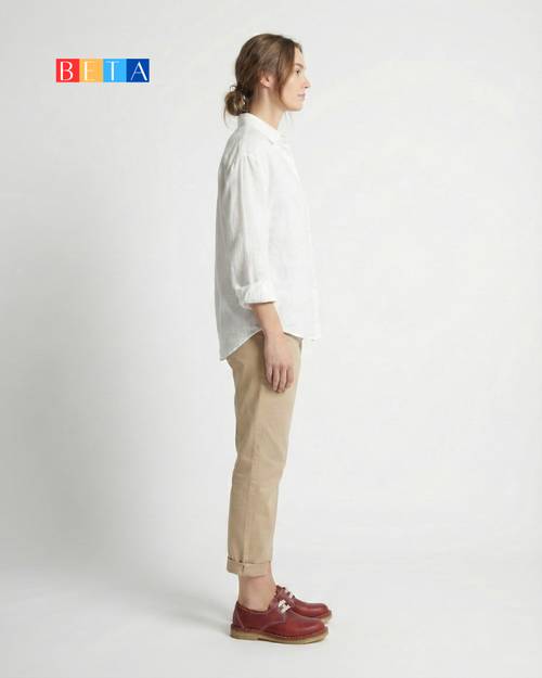 BETA Life Kadın Bağcıklı Kırmızı Ayakkabı