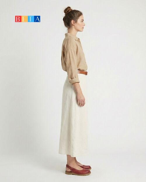 BETA Life Kadın Deri Kırmızı Sandalet