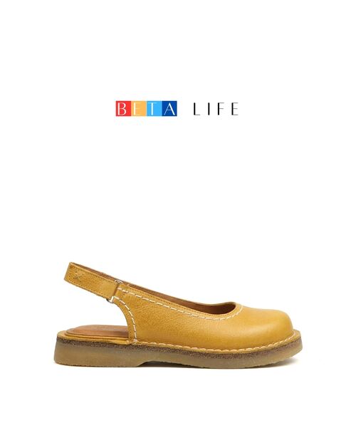 BETA Life Kadın Deri Taba Sandalet