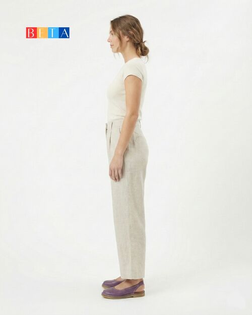 BETA Life Kadın Deri Mor Sandalet