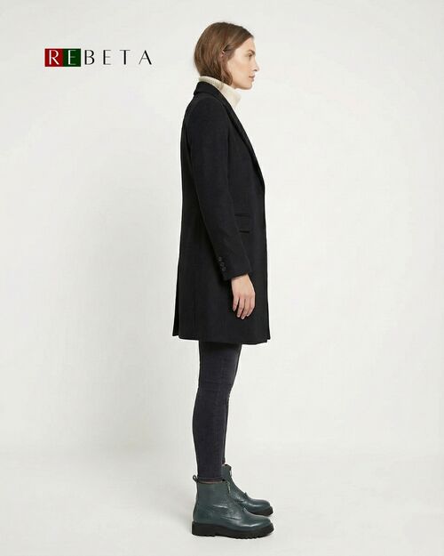 REBETA Deri Kadın Önü Fermuarlı Yeşil Bot