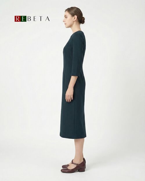 REBETA Deri Kadın Bağlamalı Topuklu Bordo Ayakkabı